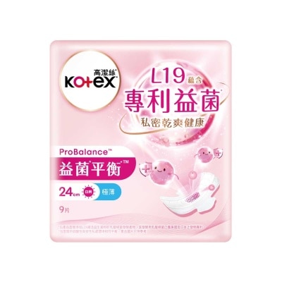 高潔絲 高潔絲益菌平衡24cm 9片