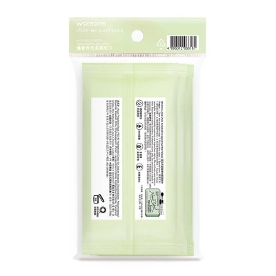 屈臣氏 185週年蘆薈清香潔膚濕紙巾