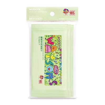 屈臣氏 - 185週年蘆薈清香潔膚濕紙巾