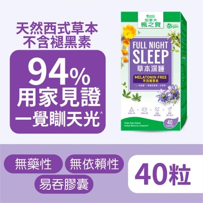 ADRIEN GAGNON Full Night Sleep Melatonin Free 40s image