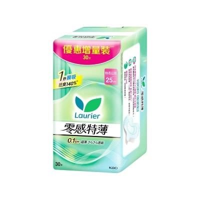 樂而雅 樂而雅零感特薄日用25cm 30片裝