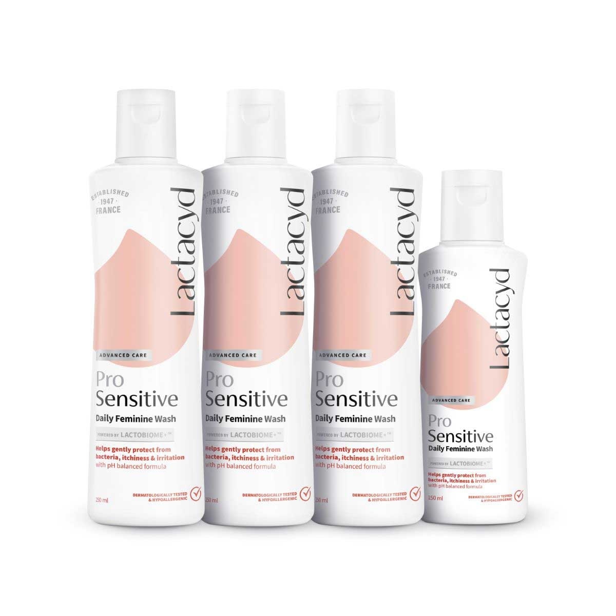 令膚適 LACTACYD 倍護女性潔膚液250毫升3支裝