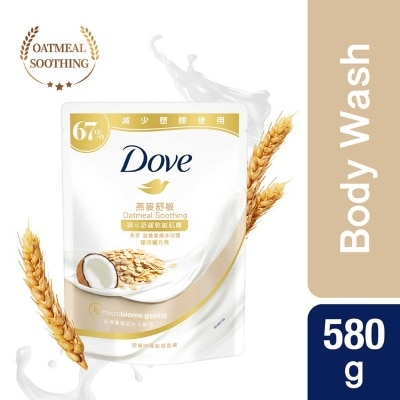 多芬 滋養柔膚沐浴乳補充包 - 燕麥舒敏配方