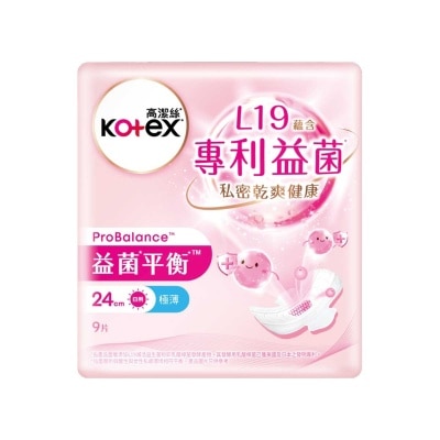 KOTEX - Kotex Probalance Pad 24cm 9s
