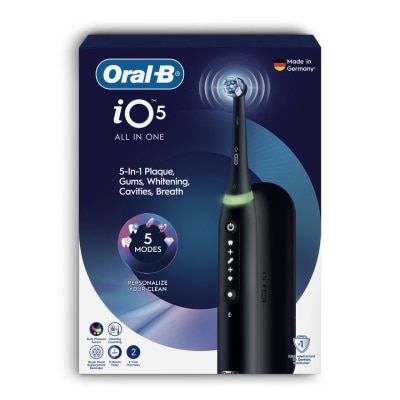 ORAL-B IO SERIES 5 充電電動牙刷連4刷頭組(黑色)