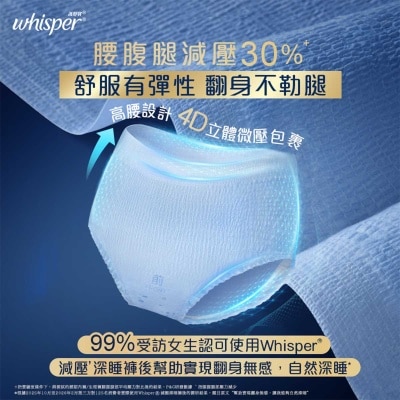 護舒寶 護舒寶減壓深睡褲M L碼2片 image