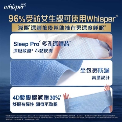護舒寶 護舒寶減壓深睡褲M L碼2片 image