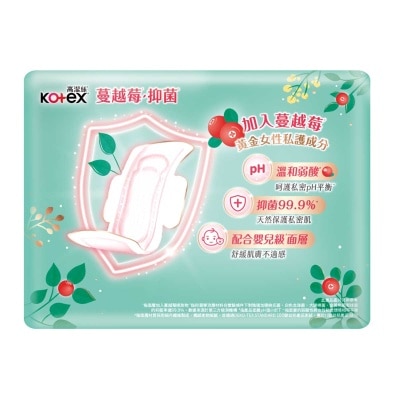高潔絲 高潔絲蔓越莓抑菌28cm 15片