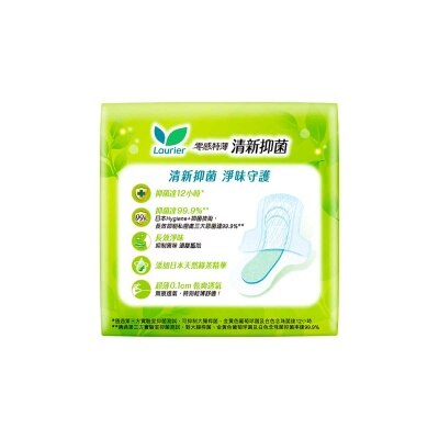 樂而雅 樂而雅零感特薄清新抑菌日用22.5cm 16片裝