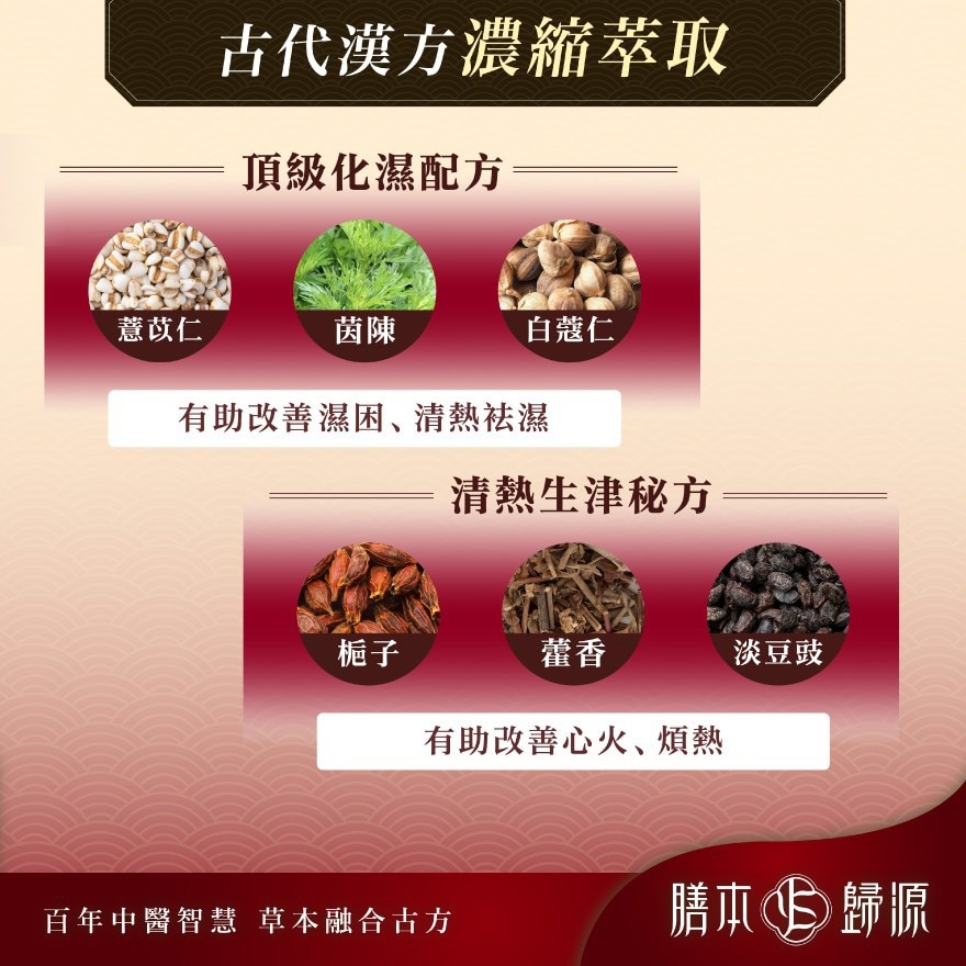 膳本歸源 清肝熱輕暢丸 60粒 image