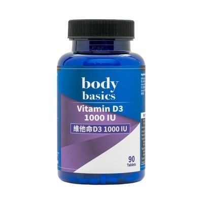 BODY BASICS Vita D3 1000iu 90s image