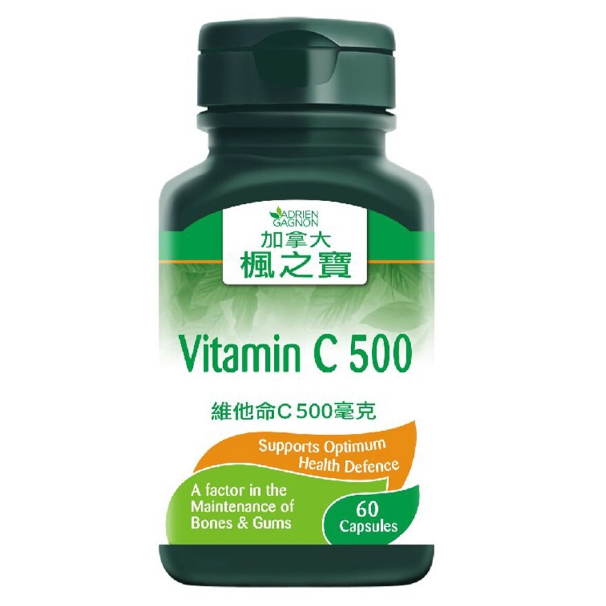 ADRIEN GAGNON Vitamin C 500mg (60 Capsules) image