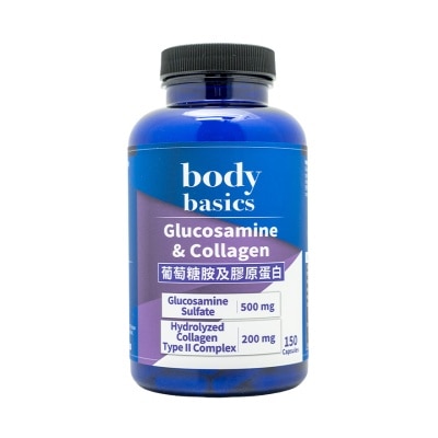 BODY BASICS Glucosamine & Collagen 150 Capsules image