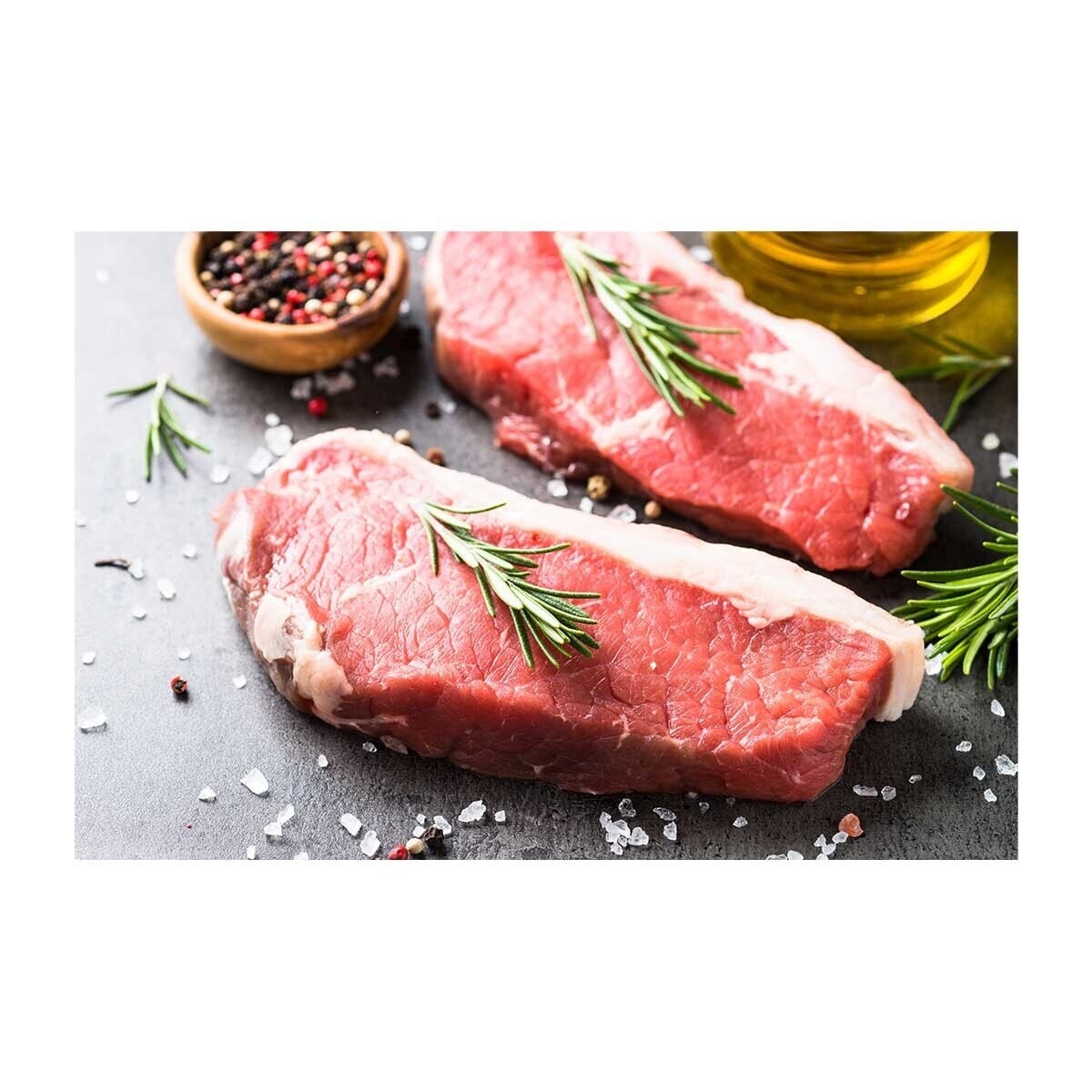 FIRST CUT Aust Chilled Beef Striploin Steak [australia] (chilled 0-4°c)