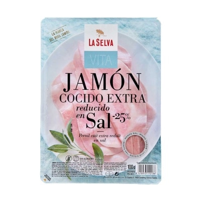 LASELVA Cooked Ham Reduced In Salt 25%