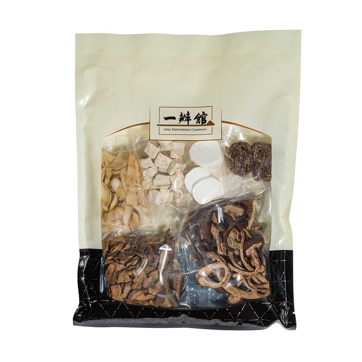 一辦館 茶樹菇牛蒡健脾湯(*商戶直送 ,滿$800免運費)
