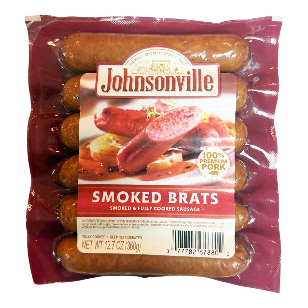JOHNSONVILLE Smoked Bratwurst (chilled 0 4°c) image
