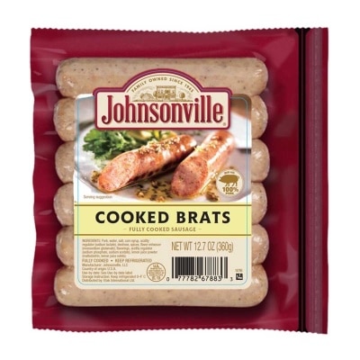 JOHNSONVILLE Cooked Bratwurst [usa](chilled 0-4°c)