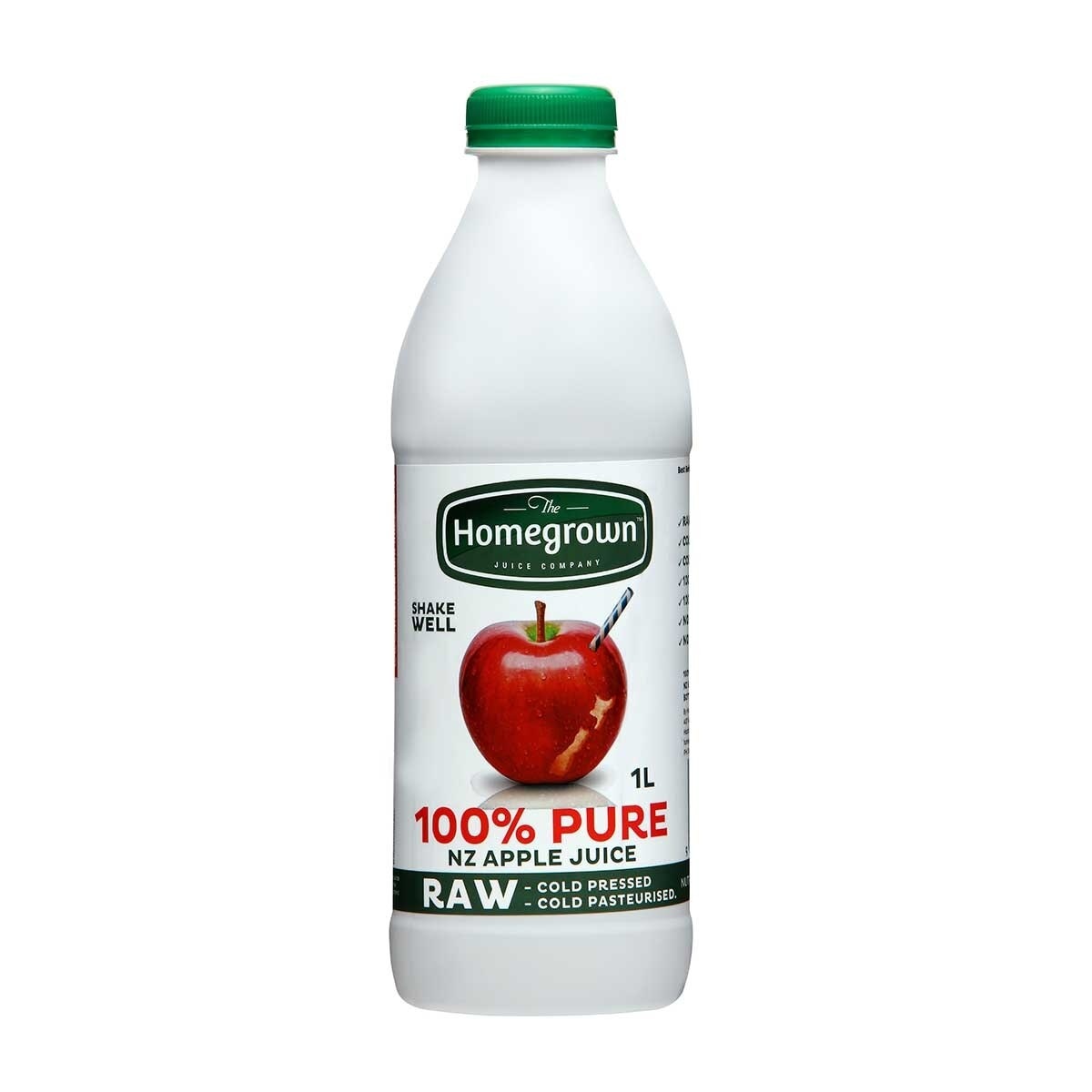 HOMEGROWN Cold Pressed Nz Apple Juice(chilled 0-4°c) PNS eShop