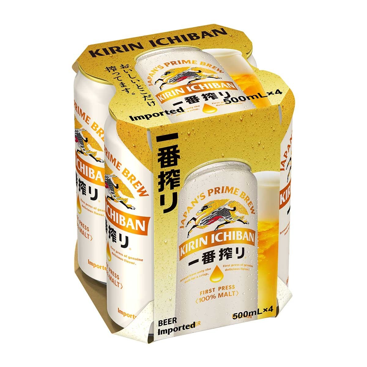 麒麟一番搾啤酒4巨罐裝| PNS網購