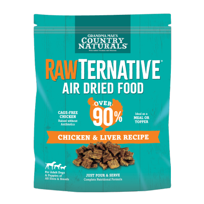 COUNTRY NATURAL RawTernative Chicken & Liver Dog Treat (3lb)- COUNTRY NATURAL