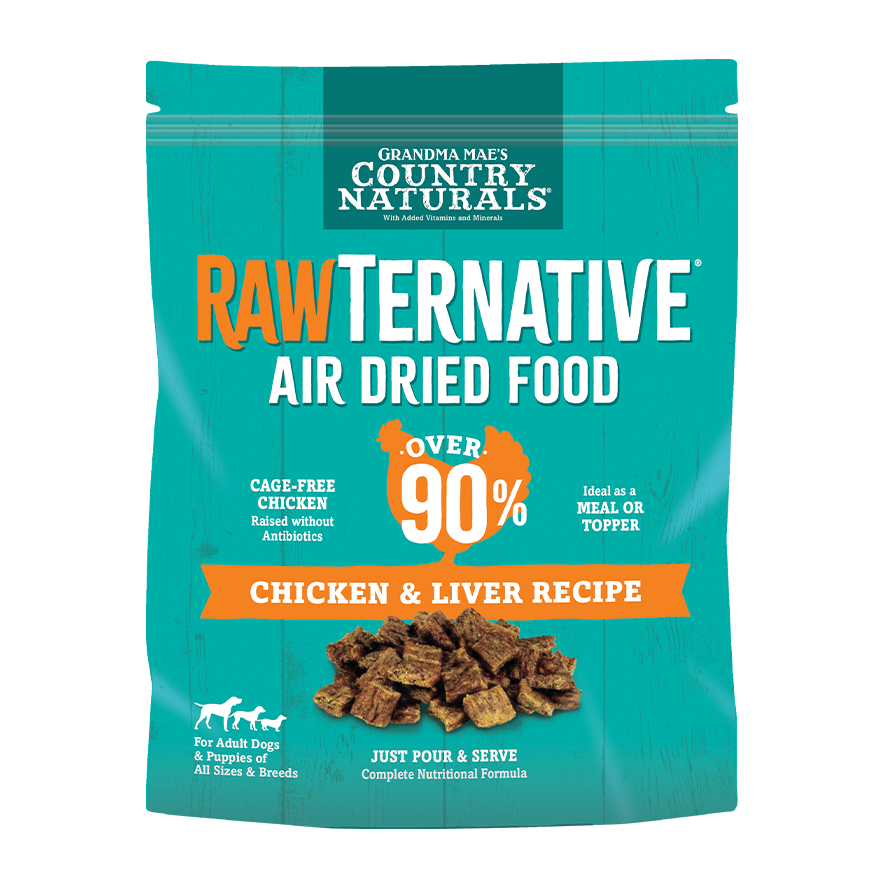 COUNTRY NATURAL RawTernative Chicken & Liver Dog Treat (3lb)- COUNTRY NATURAL