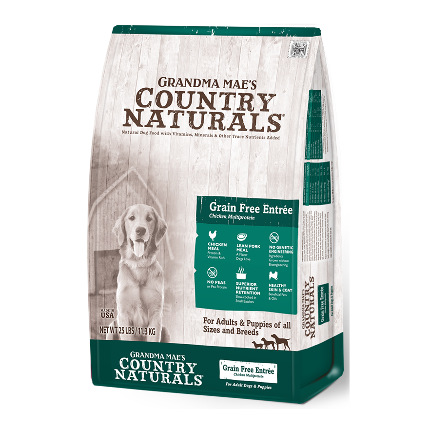 COUNTRY NATURAL Grain Free Multi-Protein (25lb) Dog Food 00128 - COUNTRY NATURAL