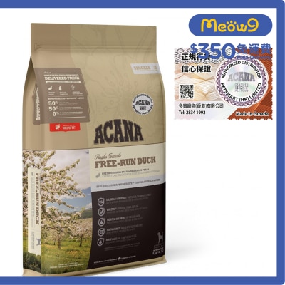 ACANA Free-Run Duck (6kg) All Life Stages Dog Food - ACANA