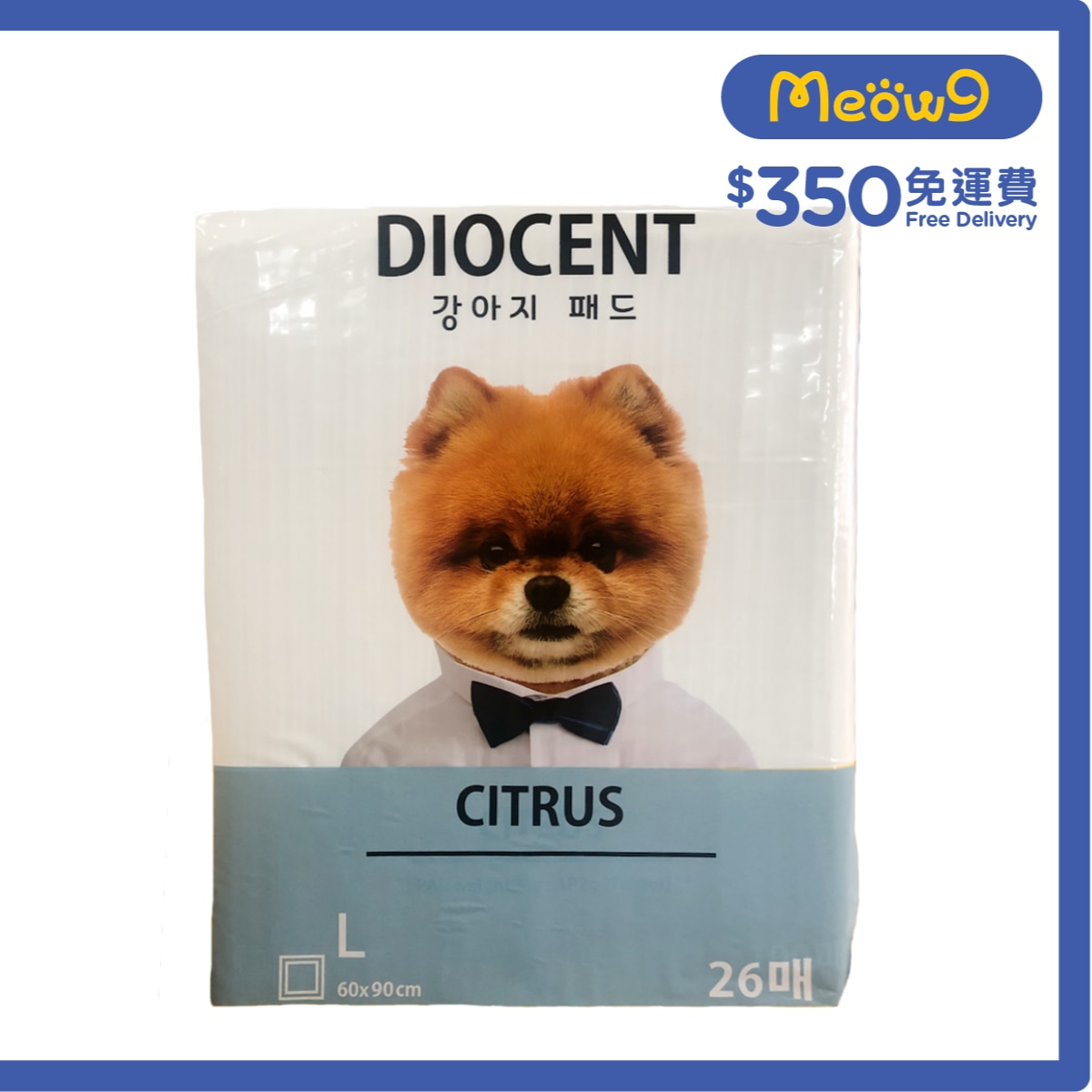 DIOCENT 寵物尿墊 (L) (60x90cm, 26片裝) - DIOCENT