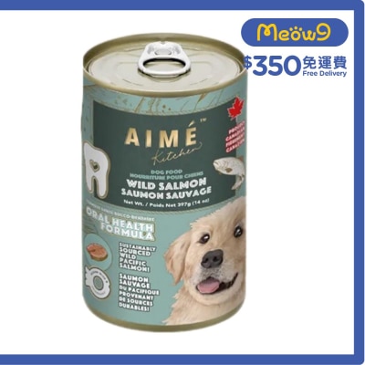 AIME KITCHEN Oral Health - Wild Salmon Dog Can (397g ) Aime Kitchen