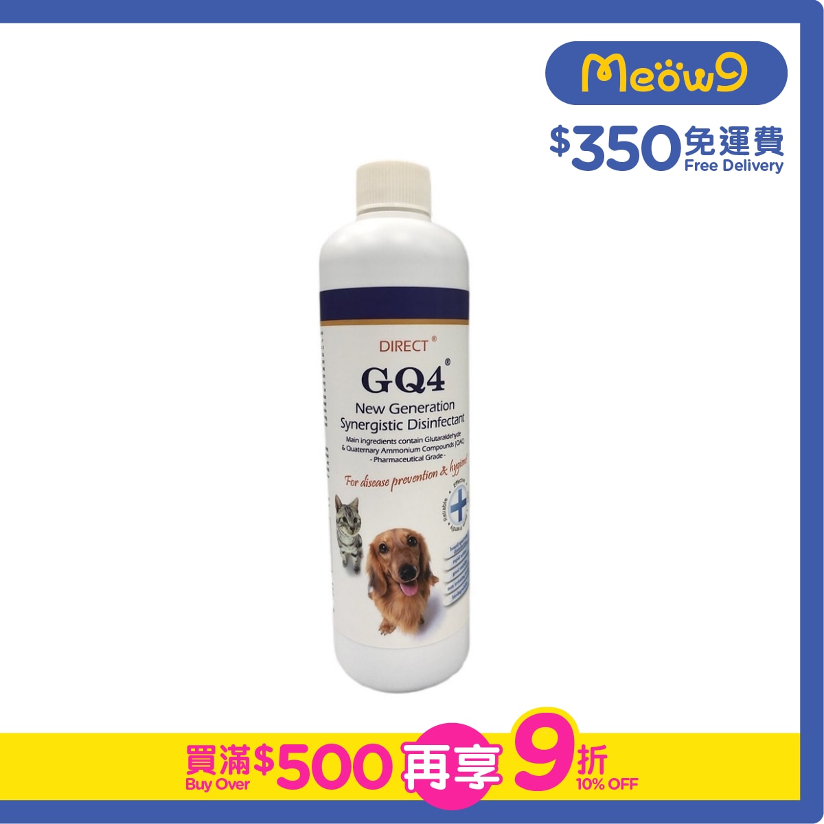 Direct [GQ4] 新世代高效防菌消毒液 (500ml)24小時抗禦病毒惡菌先鋒 - DIRECT