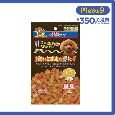 DOGGYMAN 南瓜甜薯雞肉小方粒 (80g) - DoggyMan