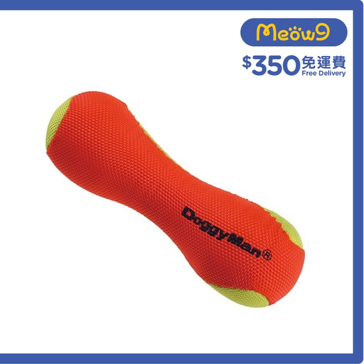 DOGGYMAN 犬用耐咬輕盈啞鈴玩具*可浮水* (S) - DoggyMan