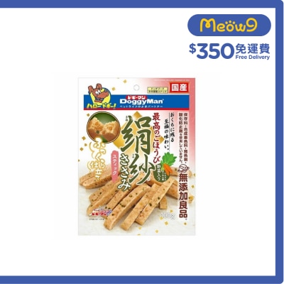 DOGGYMAN 絹紗 - 野菜軟雞片條狗小食 (100g) - DoggyMan