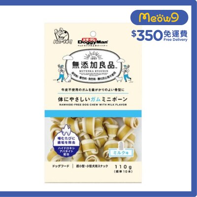 DOGGYMAN 牛奶雞肉味潔齒骨 - 玉米甜薯 (110g) - DoggyMan