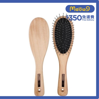 DOGGYMAN - Home Beauty 木製長柄鋼針梳*細* (犬貓用) - DoggyMan