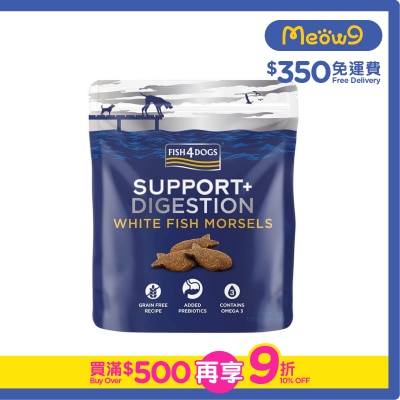 FISH4DOGS - SUPPORT+ 益生菌腸道補充小食 (225g) 狗零食 - FISH4DOGS