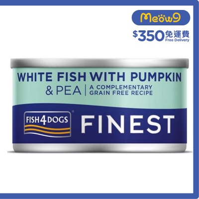 FISH4DOGS - 深海魚,南瓜,碗豆 狗罐頭 (85g) - FISH4DOGS