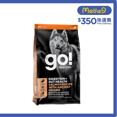 GO! SOLUTIONS - [腸胃保健系列] 三文魚&古早穀物 全犬糧 (3.5lb) - GO! SOLUTIONS
