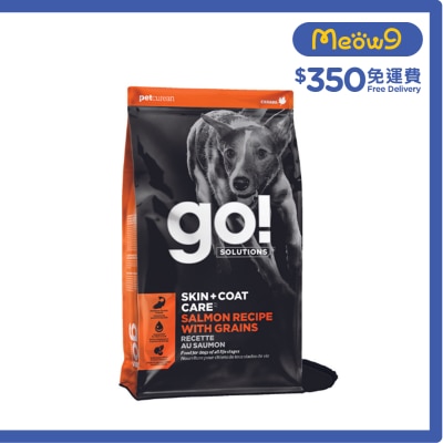 GO! SOLUTIONS [護膚美毛系列] 三文魚&穀物 全犬糧(3.5lb) - GO! SOLUTIONS