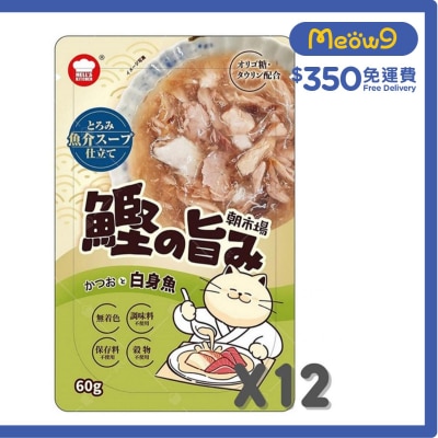 地獄廚房 [朝市場] 鰹魚+白身魚湯包(60g x12) - 地獄廚房
