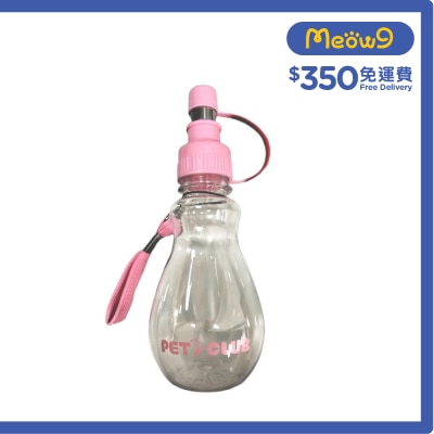 禾其 寵物時尚戶外防漏水樽 (攜帶型) *粉紅*全貓犬種適用 (240ml) 禾其 image