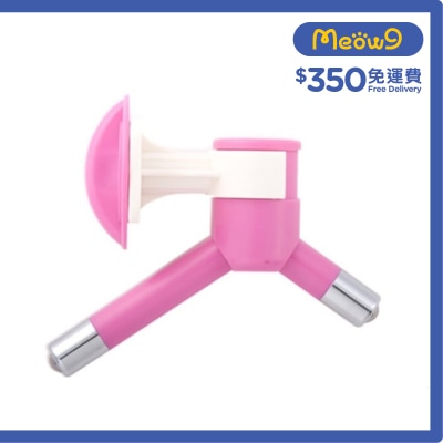 HERCHY - Pet Water Feeder - Double nozzle *Pink* For all dogs & cats (16mm)- HERCHY