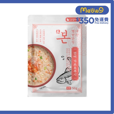 HOMEMADE 韓國貓貓營養補水粥狀湯包 (三文魚拼鰹魚) (50g) - 本_HomeMade