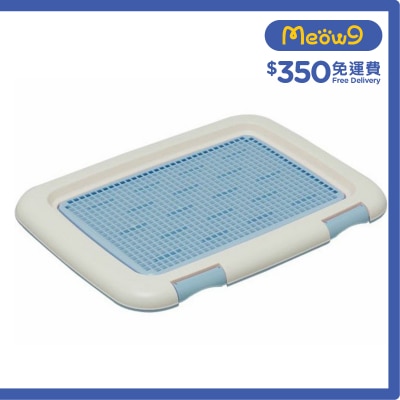IRIS OHYAMA Mesh Type Dog Toilet (Blue) FTT-485 *48.5x36x3cm*- IRIS OHYAMA