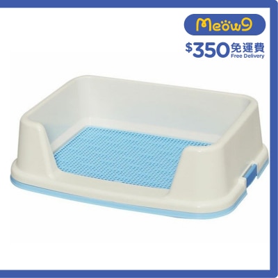 IRIS OHYAMA High Fence Dog Toilet (Blue) TRT-650 *65x39x15.4cm*- IRIS OHYAMA