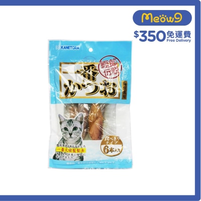一番 鰹魚條 - 海鮮味 (11g x6) 貓小食 - 金虎一番