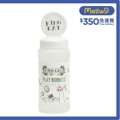 KING CAT King CatNip Play Bubbles (120ml)- King Cat