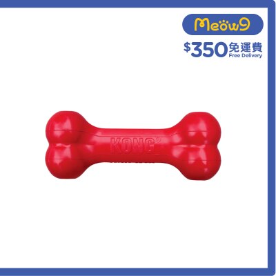 KONG 紅色漏食狗骨玩具 (Size S, 2"x5.25") - KONG