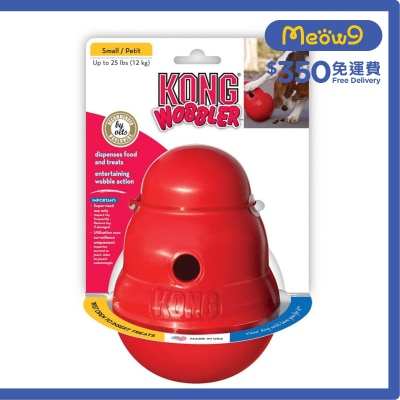 KONG - Wobbler (Size S, 6''x4.25'') Dog Toy 34010- KONG